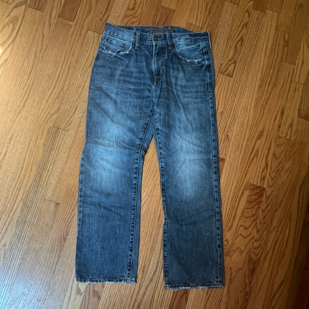American Eagle Outfitters Blue Relaxed Jeans